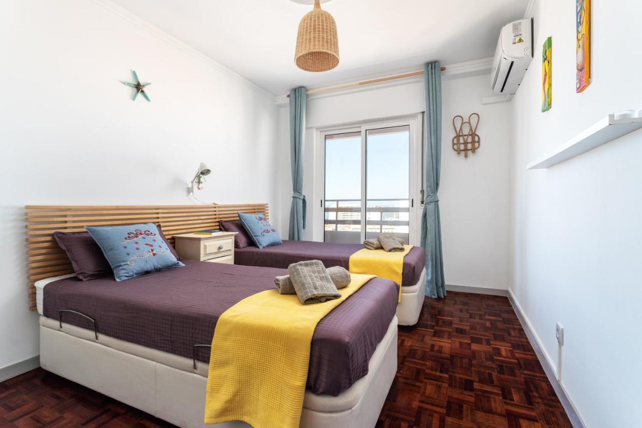 Faro Center Stunning View Apartment Bagian luar foto