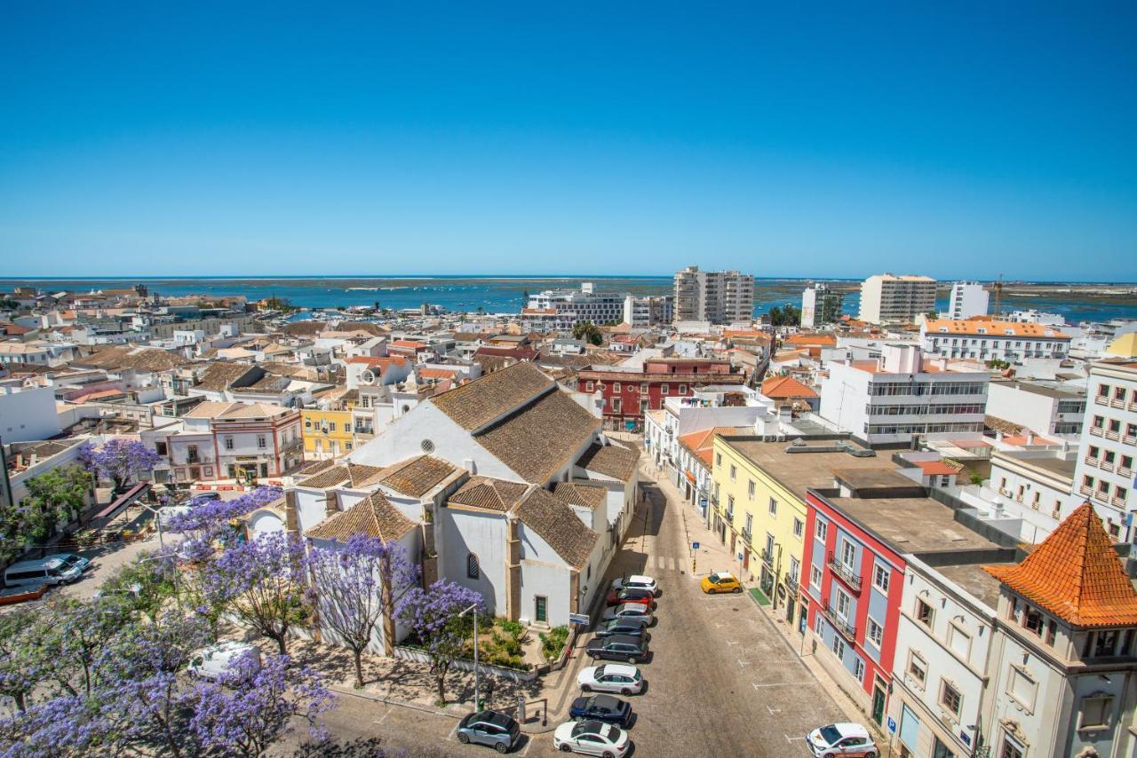 Faro Center Stunning View Apartment Bagian luar foto